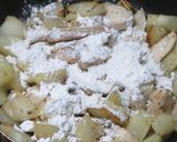 冬瓜と鶏肉のクリーム煮クリチ風味作り方8写真