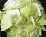 キャベツのコンソメ蒸炒め。作り方4写真