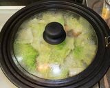 鮭と厚揚げと白菜の味噌煮作り方6写真