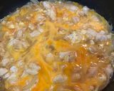 鶏胸肉のふわとろ親子丼😋めんつゆで簡単10分作り方6写真