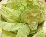 豚こまキャベツの塩だれパスタ作り方1写真