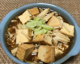 すぐ出来る！厚揚げとえのきのトロッと煮作り方8写真