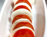 紅茶香る♪トマトの焼きカプレーゼ作り方1写真
