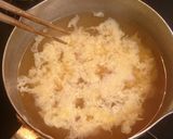 汁物一品！かき玉春雨スープ作り方4写真