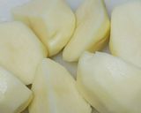 鶏ハムのスープでポトフ＆ほうれん草ライス作り方2写真