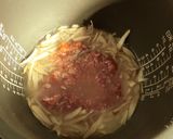ひき肉とゴボウのオイスター炊き込みご飯作り方4写真