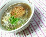 きっと勝てる♪♪✿軽食に❀カツ蕎麦✿作り方2写真