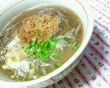 きっと勝てる♪♪✿軽食に❀カツ蕎麦✿作り方3写真