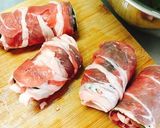 米油でカラッと！豚肉の昆布巻きとんかつ作り方9写真
