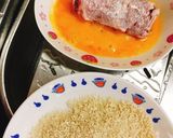 米油でカラッと！豚肉の昆布巻きとんかつ作り方10写真