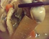牡蠣の味噌汁作り方3写真