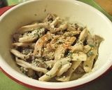 レンジで３分！エリンギのニンニクチーズ作り方6写真