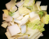 だしの素で簡単！白菜と青梗菜の炒め煮作り方5写真