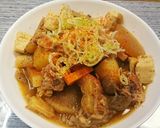 豚軟骨で豚汁煮込み♪ｱﾂｱﾂ♪ﾄﾛﾄﾛ♪作り方8写真