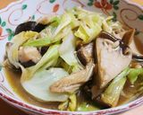 ご飯がススム♪キャベツとキノコの中華炒め作り方5写真
