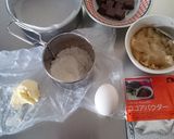 バナナたっぷりチョコケーキ☆作り方1写真
