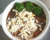 カレー煮込みハンバーググラタン作り方3写真