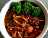 カレー煮込みハンバーググラタン作り方2写真