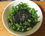 ☆超簡単！めちゃうま大根の葉サラダ！作り方5写真