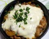 ハンバーグのチーズクリームグラタン作り方11写真