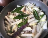 ハヤトウリのピリ辛肉味噌炒め作り方3写真