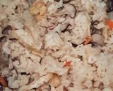 キノコの炊き込みご飯(^ω^)作り方3写真
