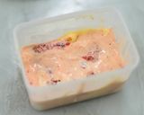 いちごとバニラのクッキーサンドアイス作り方6写真