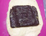 チョコ＆ミカンの折り込みちぎりパン作り方19写真
