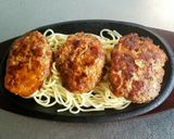 トリプルハンバーグ作り方4写真