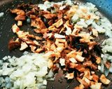 ポルチーニのクリームパスタ♪作り方4写真