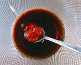 アスパラの甘辛豚肉巻き 豆板醤ソース作り方3写真