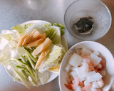 冷凍シーフードのあんかけ かた焼きそば作り方1写真