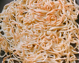冷凍シーフードのあんかけ かた焼きそば作り方3写真