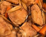焼いて煮て旨味がギュ！鶏ももごぼう煮作り方5写真