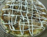 豆腐ハンバーグ＋αでお好み焼き作り方5写真
