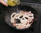 イカと野菜の重ね焼き作り方3写真