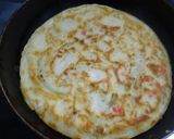 玉ねぎと挽き肉のふわふわ焼き(お好み焼）作り方6写真