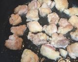 フライパンで鶏もも肉の照り焼き作り方3写真