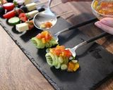 パーティーに　パスタ風ピンチョス作り方3写真