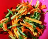 ☆簡単豆モヤシの中華ナムル♪常備菜に♪作り方2写真