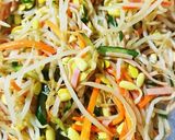 ☆簡単豆モヤシの中華ナムル♪常備菜に♪作り方5写真