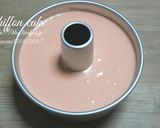 いちごミルクシフォンケーキ。作り方8写真