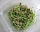 安くて簡単♪芳ばしシャキシャキ豆苗♪作り方4写真