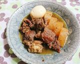 ホッと温まる☆大根と牛肉の韓国風煮込み作り方8写真