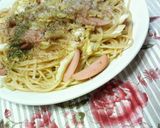 ✿魚肉ソーセージと❀白菜の✿パスタ作り方6写真