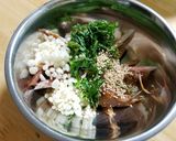 秋刀魚 と 大葉の たぬきご飯♡作り方1写真