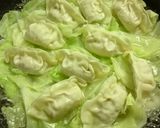 キャベツと餃子の卵とじ♪作り方4写真