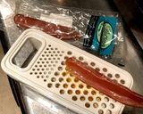 ボッタルガとウニのクリームソースパスタ作り方1写真