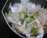 いかとキャベツのソース炒め作り方3写真