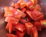 紅茶香るチキンソテーのトマトサラダソース作り方5写真